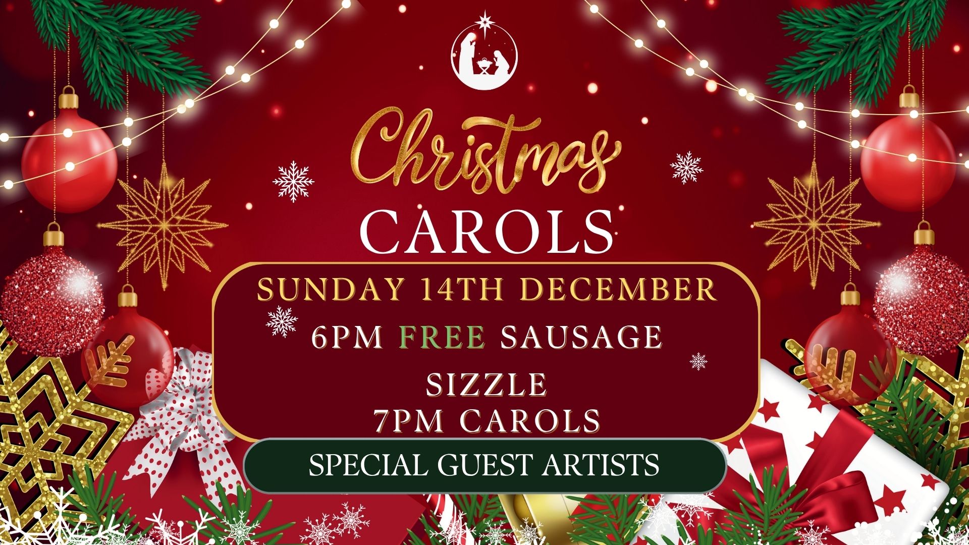 Christmas Carols  (Sun 14 Dec 2025)ALL SITES
