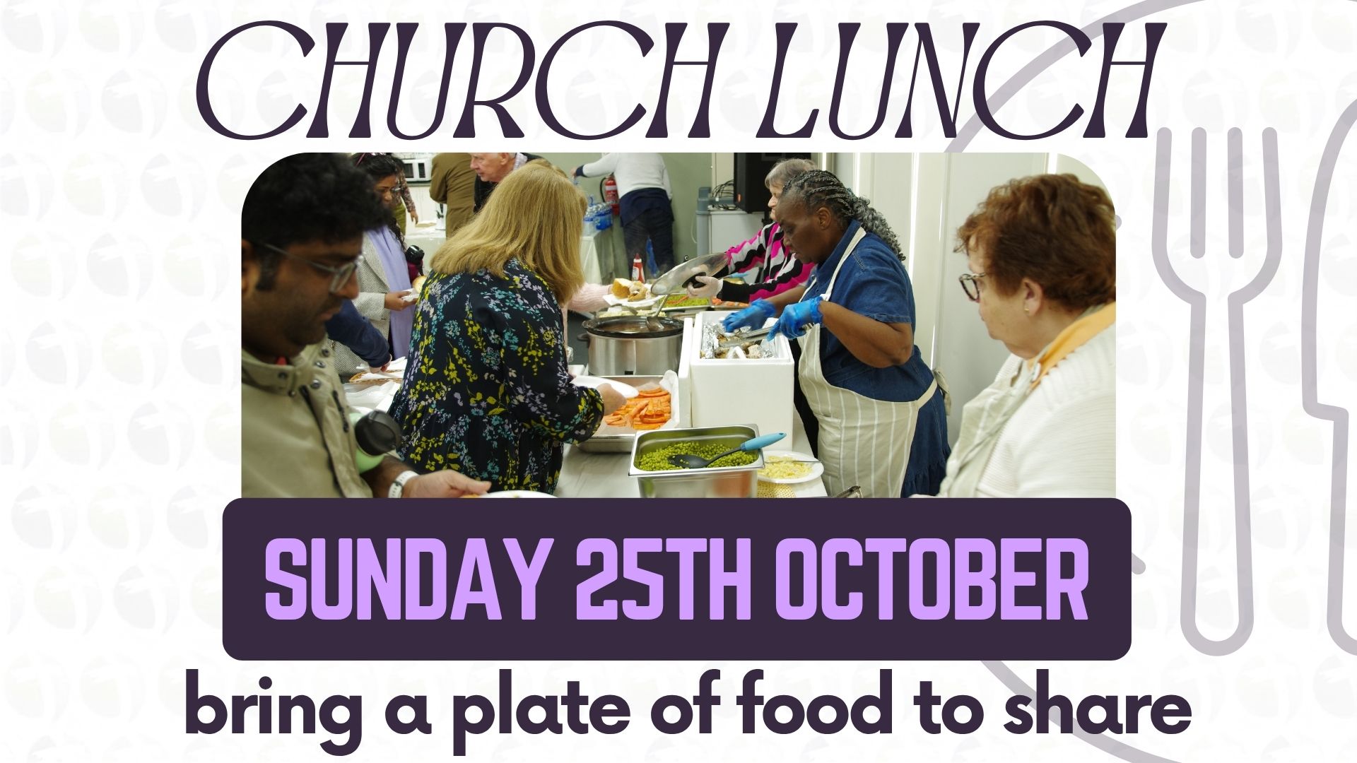 Church Lunch  (Sun 25 Oct 2026)ST ALBANS